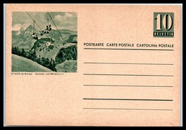 1960s SWITZERLAND Postal Card - Stoos ob Schwyz, Unused R16  - £2.31 GBP
