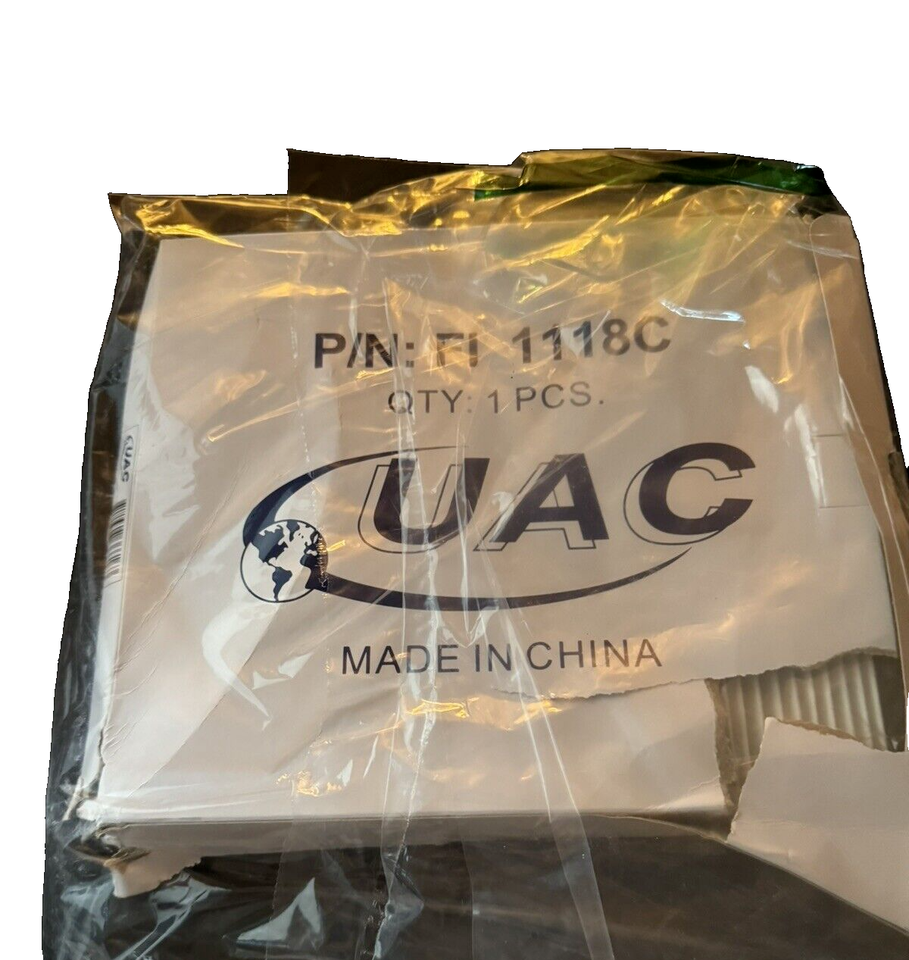 UAC FI 1118C Cabin Air Filter - $4.07