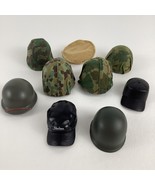 GI Joe 12&quot; Doll Action Figure Helmet Hat Gear Accessory Lot Military Vin... - $60.86 CAD