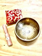 Yoga Singing Bowl for Peace Sound Therapy Meditation Copper-5 - £26.68 GBP