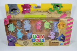 Ugly Dolls Super Soft &amp; Fuzzy Mini Figures 9 Pieces Collectible Pack New - £16.08 GBP
