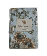 Benson Mills Calm Country Tablecloth Sunflowers Bluebirds 70&quot; Round Easy... - $575.04 MXN