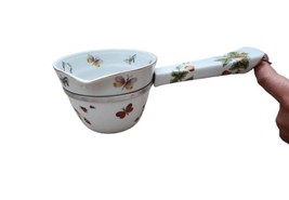 Spring Time By ROYAL CROWN JAPAN strawberry butterfly pint saucepan no lid - £23.25 GBP