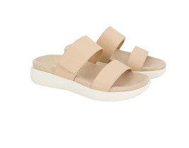 Kensie Ladies&#39; Size 8 Double Band Sandal, Nude (Tan), Customer Return - $19.99