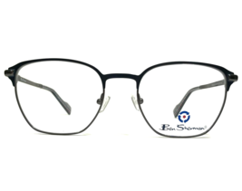 Ben Sherman Eyeglasses Frames WINDSOR C03 Blue Grey Square Full Rim 51-19-140 - £55.75 GBP