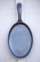 Cast Iron Fajita Mexican Pan Skillet Kitchen Tool Cookware Camping a - $34.64