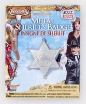 Sheriff Badge Metal - $1.49