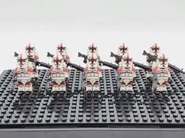 Star Wars 91st Recon Corps Clone troopers 10pcs Minifigures Building Toy - £16.11 GBP