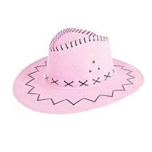 George Jimmy Men/ Women Costume Hats Cowboy Hat Party Hat -Pink - £20.81 GBP