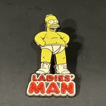 The Simpsons Pin Badge Universal Studios Homer Ladies’ Man - £11.48 GBP