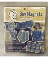 Vintage Blue Q “Boy Magnets” Original Pack – Funny Retro Man Cave Decor - €27,95 EUR