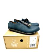 Sergio Tomani WOMEN Marine Leather Slip-On Shoes - Azul, US 9 / EUR 40 - £41.24 GBP