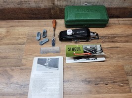 Vintage Singer Buttonholer W654321N and Instruction Books, Templates Plus Extras - £17.39 GBP