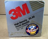 3M High Density DS HD 3.5&quot; Diskettes, Box of 10, New - $12.99