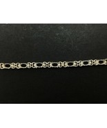 925 Sterling Silver Semi Mount 4 x 6 Bracelet semi mount bracelet Setting - £36.75 GBP