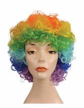 Lacey Wigs Long Curly Clown Wig Green - £12.70 GBP+