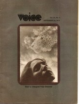 Scholastic Voice Magazine September 25, 1972 How to interpret your dreams - $7.69