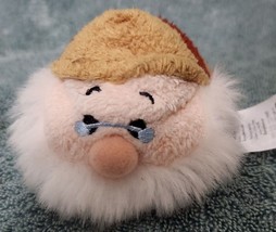 Snow White Plush Toy  Doc 3.5&quot; Mini Tsum Tsum Stuffed Animal - $7.85