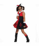 Rubies DC Comics Super Villains Harley Quinn TuTu girl size L costume Ha... - $51.21 CAD