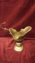 LARGE Vintage BRASS Pouring Vessel DECANTER With Handle - £18.91 GBP