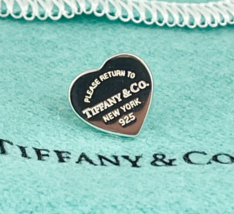 1 SINGLE Return to Tiffany &amp; Co Mini Heart Stud Earring Replacement Lost - £127.13 GBP