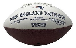 Neuf England Patriots Édition Limitée Logo NFL Football - £38.14 GBP