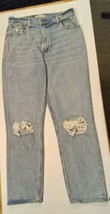 Abercrombie &amp; Fitch Jeans Womens 31 Blue The 90&#39;s Straight  High Rise,Bo... - $22.99