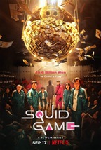 Squid Game Poster Netflix TV Series Art Print Size 11x17 24x36&quot; 27x40&quot; 32x48&quot; #1 - £8.57 GBP+