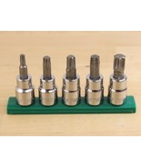 Duralast 3/8&quot; Drive Torx Bit Socket Set 5 Piece T25, T40, T45, T50, T55 - $205.22 MXN