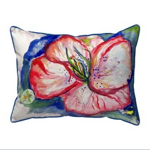 Betsy Drake Hibiscus Large Indoor Outdoor Pillow 16x20 - £36.85 GBP