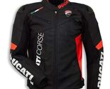 Ducati Corse Motorbike CowHide Leather Jacket, Biker Racing Motorcycle J... - $295.00