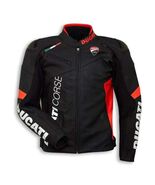 Ducati Corse Motorbike CowHide Leather Jacket, Biker Racing Motorcycle J... - $295.00