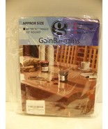 CLEAR PLASTIC TABLECOVER 60&quot; X 90&quot; DINING TABLE GAINBARGAINS NIP - $222.00 MXN