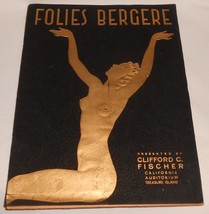 1939 San Francisco Golden Gate Expo Folies Bergere Program Great Photos! France - £78.44 GBP