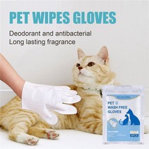 Pet Care Essentials: 6-Pack of Disposable Non-Woven Gloves for a Clean and Happy - £20.53 GBP+