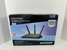 Netgear R7000 Nighthawk AC1900 Dual-Band Smart WiFi Router Gaming Streaming - £23.29 GBP