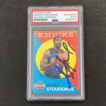 2010-11 Panini Past &amp; Present #165 Amare Stoudemire Signed Card AUTO PSA Slabbed - £44.86 GBP