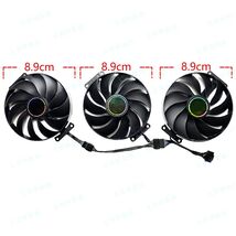 3 fans/Set For ASUS RTX4070 ATS MEGALODON OC Graphics Card Cooling Fan - $48.40