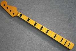 Replacement Bass maple 20 fret neck with Stainless steel frets - $108.89