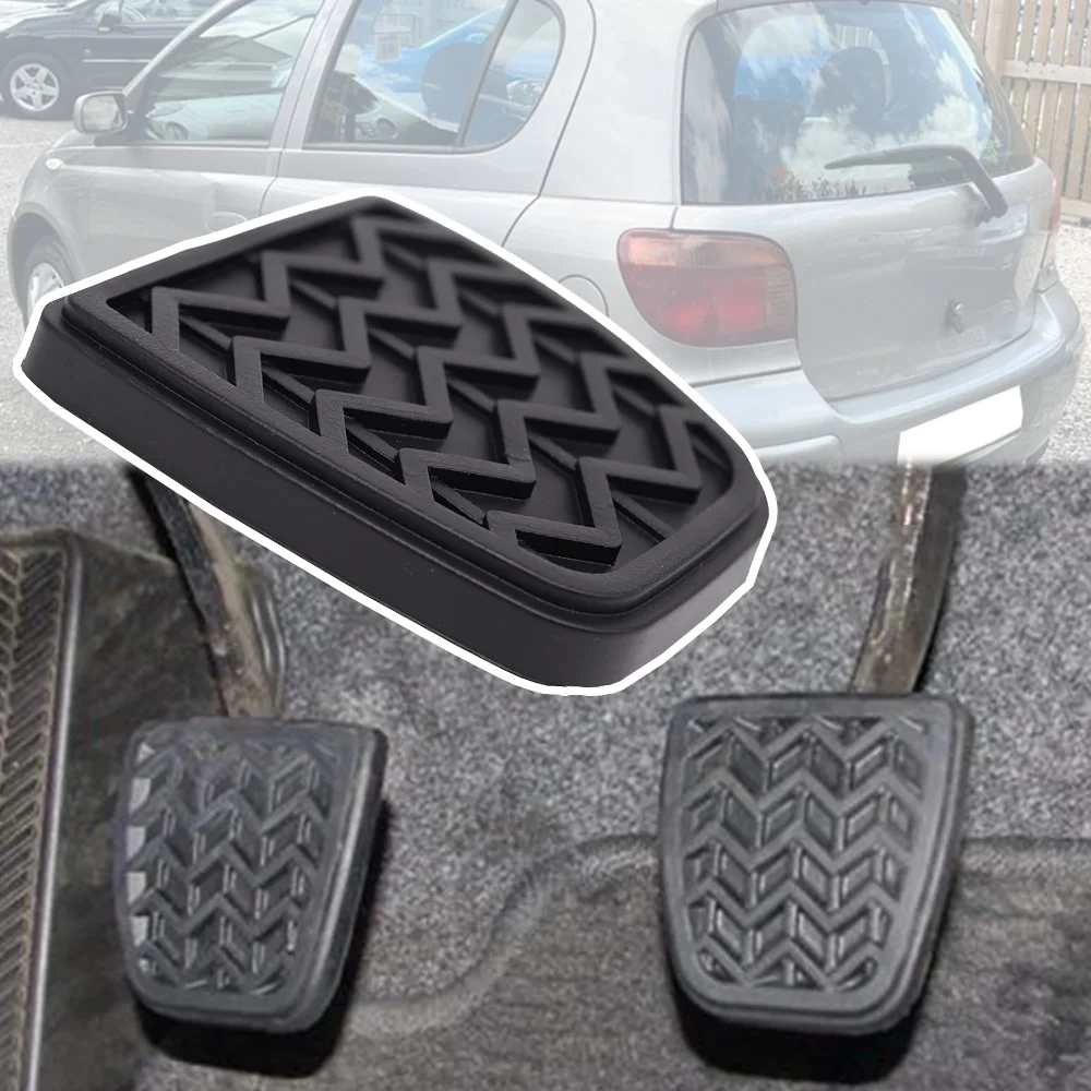 Car Brake Clutch Foot Pedal Pad Cover Replacement For Toyota Platz XP10 ... - $7.93