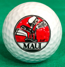 Golf Ball Collectible Embossed Sponsor Maui Hawaii Made Pro 1 USA - $7.13