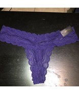 NWT Fredericks Of Hollywood Size Large Cheeky Lace Thong Panties - €5,14 EUR