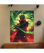 Naruto Anime Kakashi Sensei Alum Wall Decor Metal Art Print Poster Plate... - $13.63 CAD+
