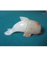 DOLPHIN PAPERWEIGHT SOAPSTONE SCULPTURE 3 X 5&quot;  - €25,32 EUR