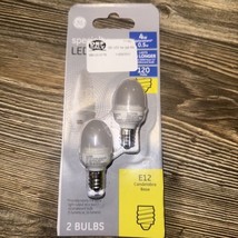 GE Lighting Specialty LED Frosted C7 120 Volts 4 Watt Replacement Bulbs ... - $13.99