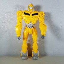 Transformer Toy Yellow Green Eyes Action Figure Optimus Prime Hasbro 11.... - $8.99
