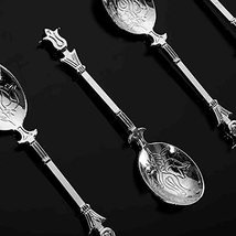 LaModaHome Handmade Turkish Ottoman Spoons Gift Set for Tea, Coffee, Sugar Measu - £15.84 GBP