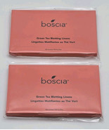 Boscia Face Green Tea Blotting Paper Linens 2 (100 Count Each) Total 200 - £27.73 GBP