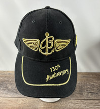 Breitling Adjustable Baseball Hat - Black &amp; Gold Embroidered Stitching 1... - £23.45 GBP