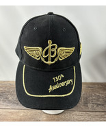 Breitling Adjustable Baseball Hat - Black &amp; Gold Embroidered Stitching 1... - £23.70 GBP